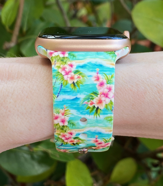 Tropical Ocean Watch Band For Apple Watch