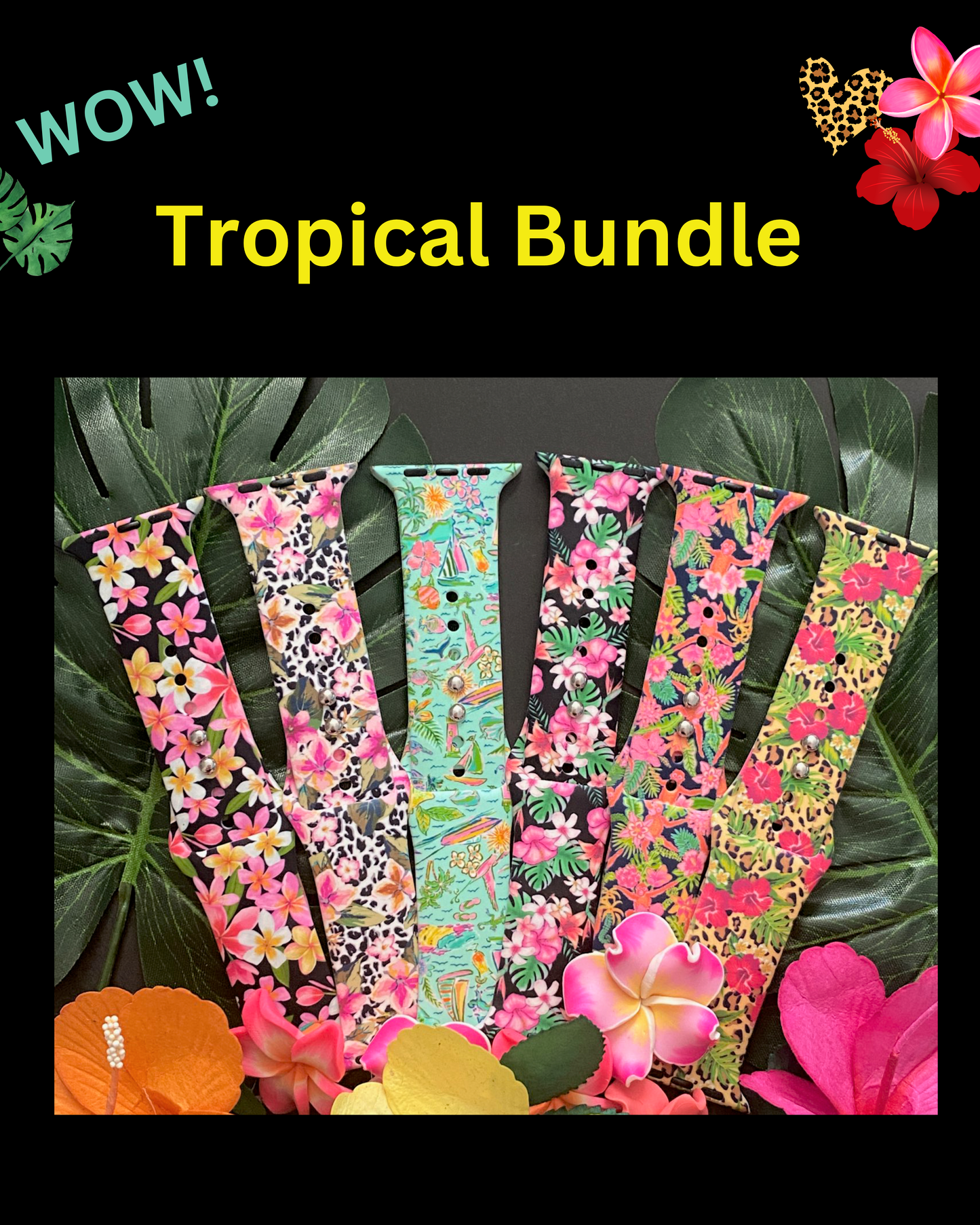 Tropical Bundle Watch Bands For Apple Watch