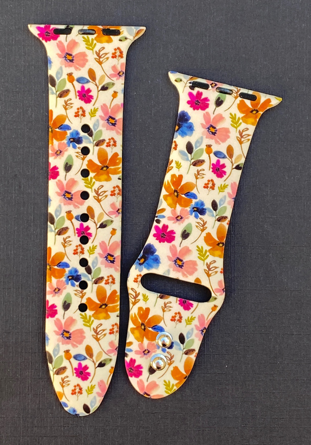 Vintage Floral Watch Band For Apple Watch