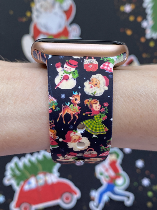 Nostalgia Christmas Watch Band For Apple Watch