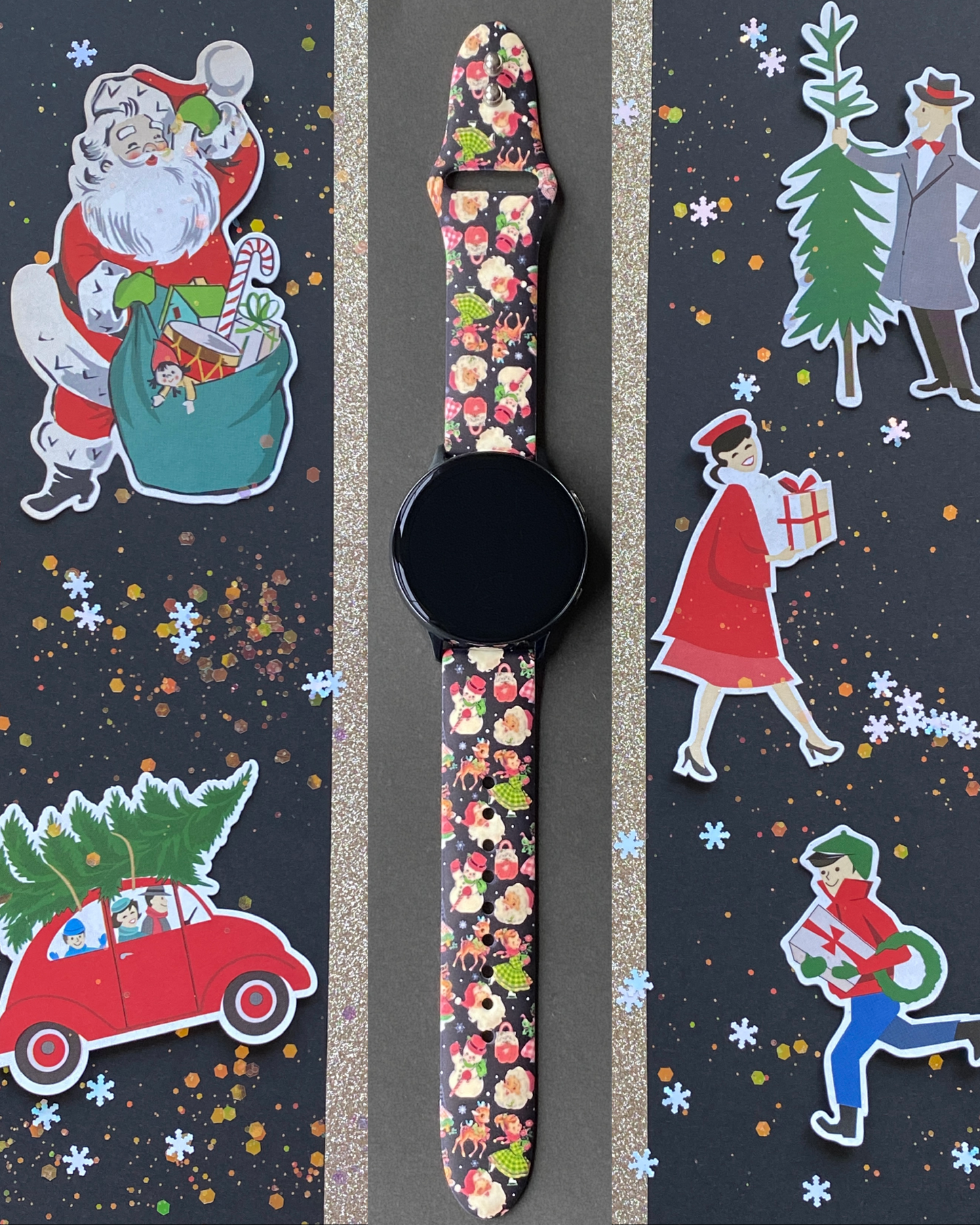 Nostalgia Christmas Samsung Galaxy Watch Band