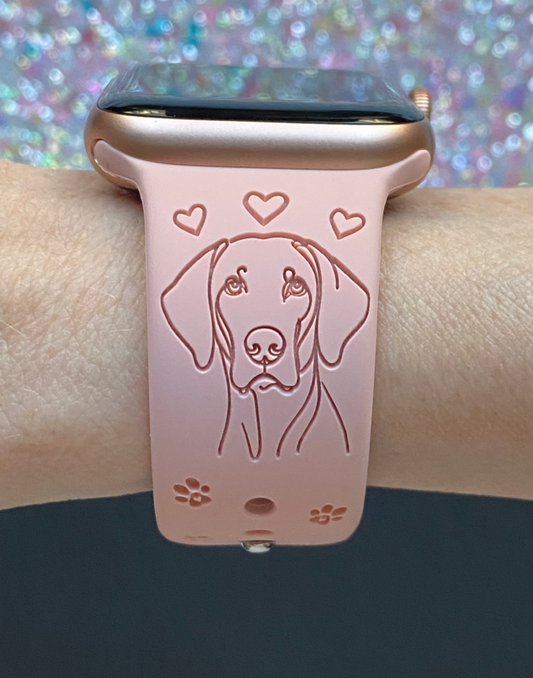 Weimaraner Watch Band For Apple Watch