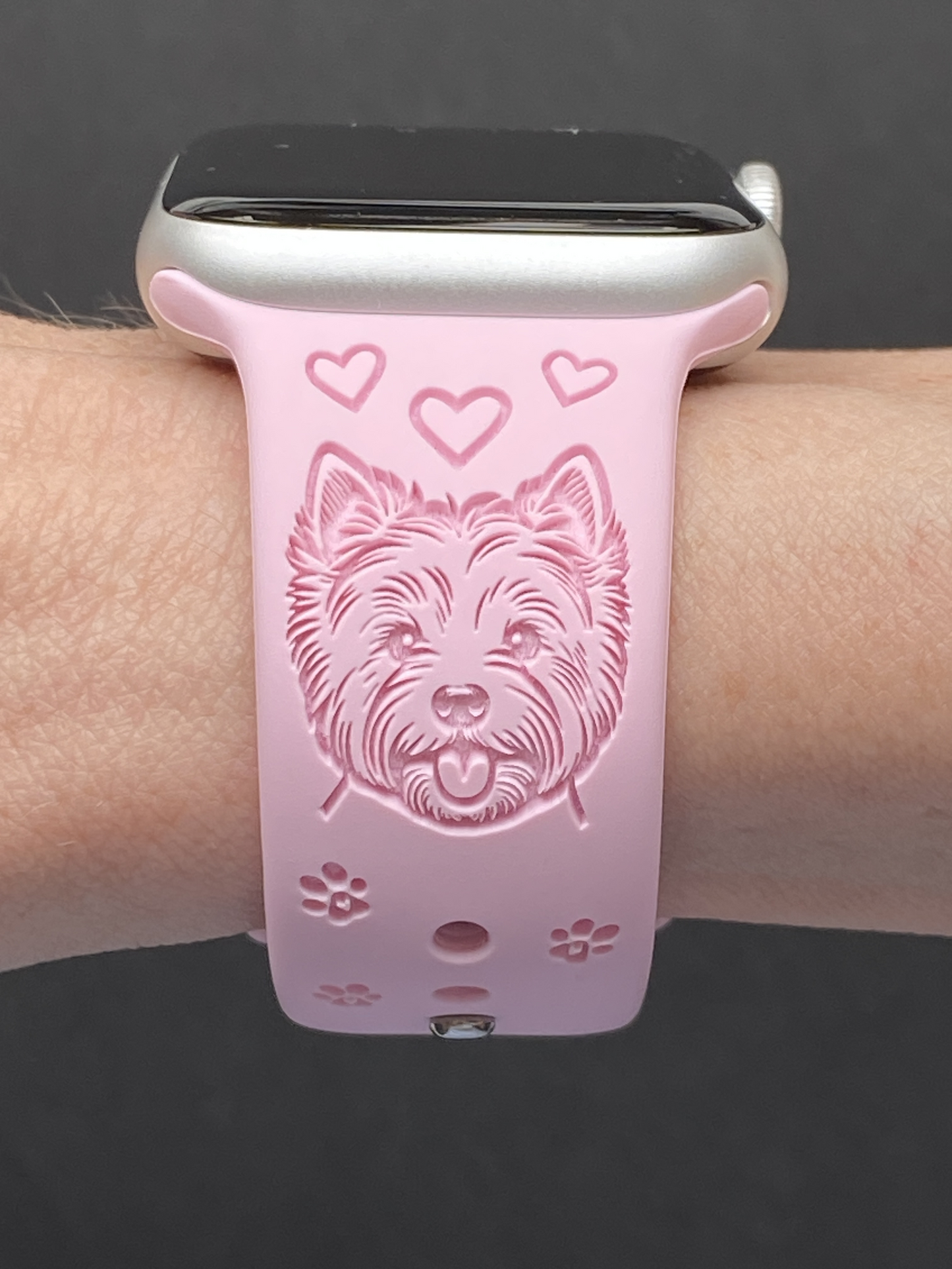 West Highland Terrier Westie Dog Watch Band For Apple Watch