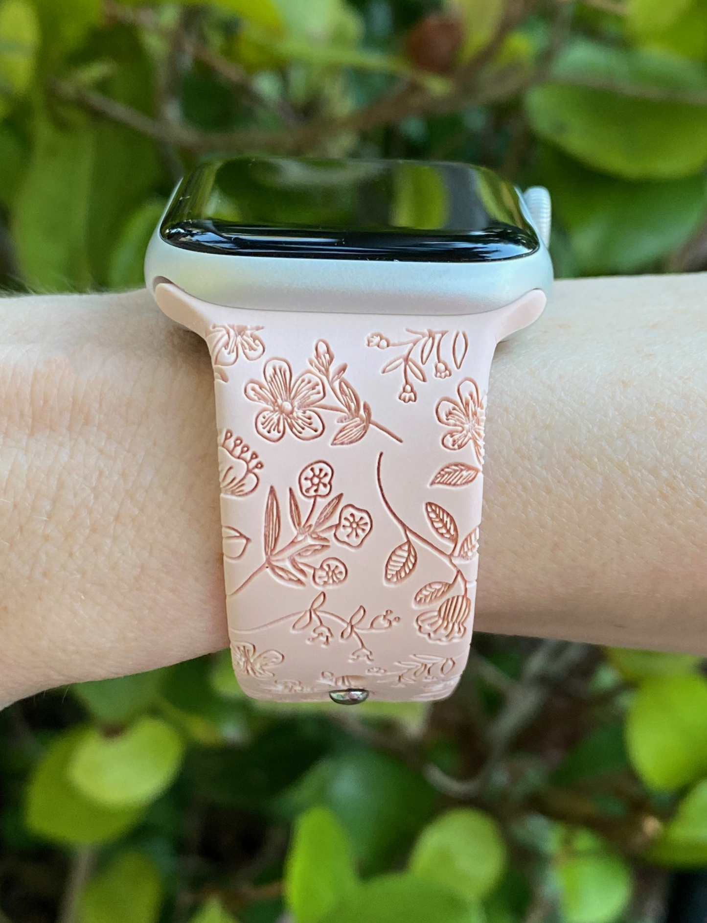 Whimsical Flower Watch Band For Apple Watch