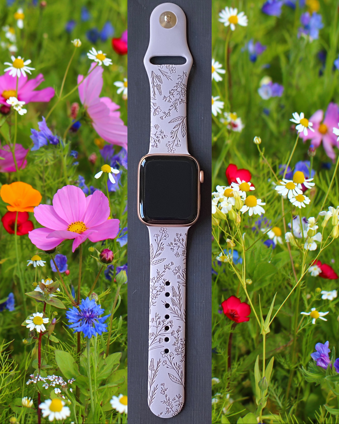 Wildflowers Watch Band For Apple Watch