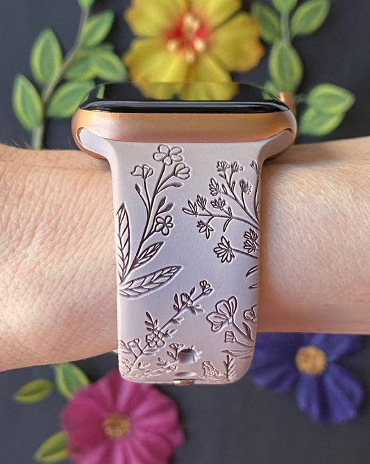 Wildflowers Watch Band For Apple Watch