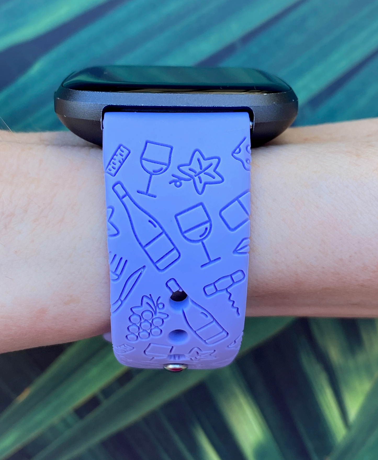 Wine Lover Fitbit Versa 1/2 Watch Band