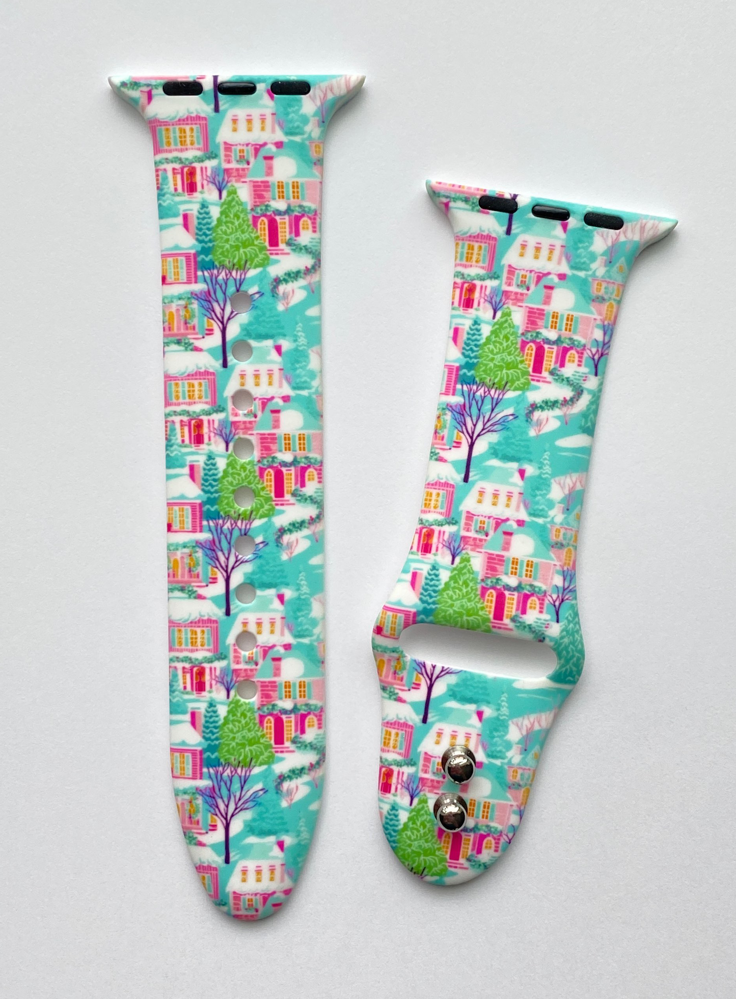 Winter Wonderland Watch Band For Apple Watch