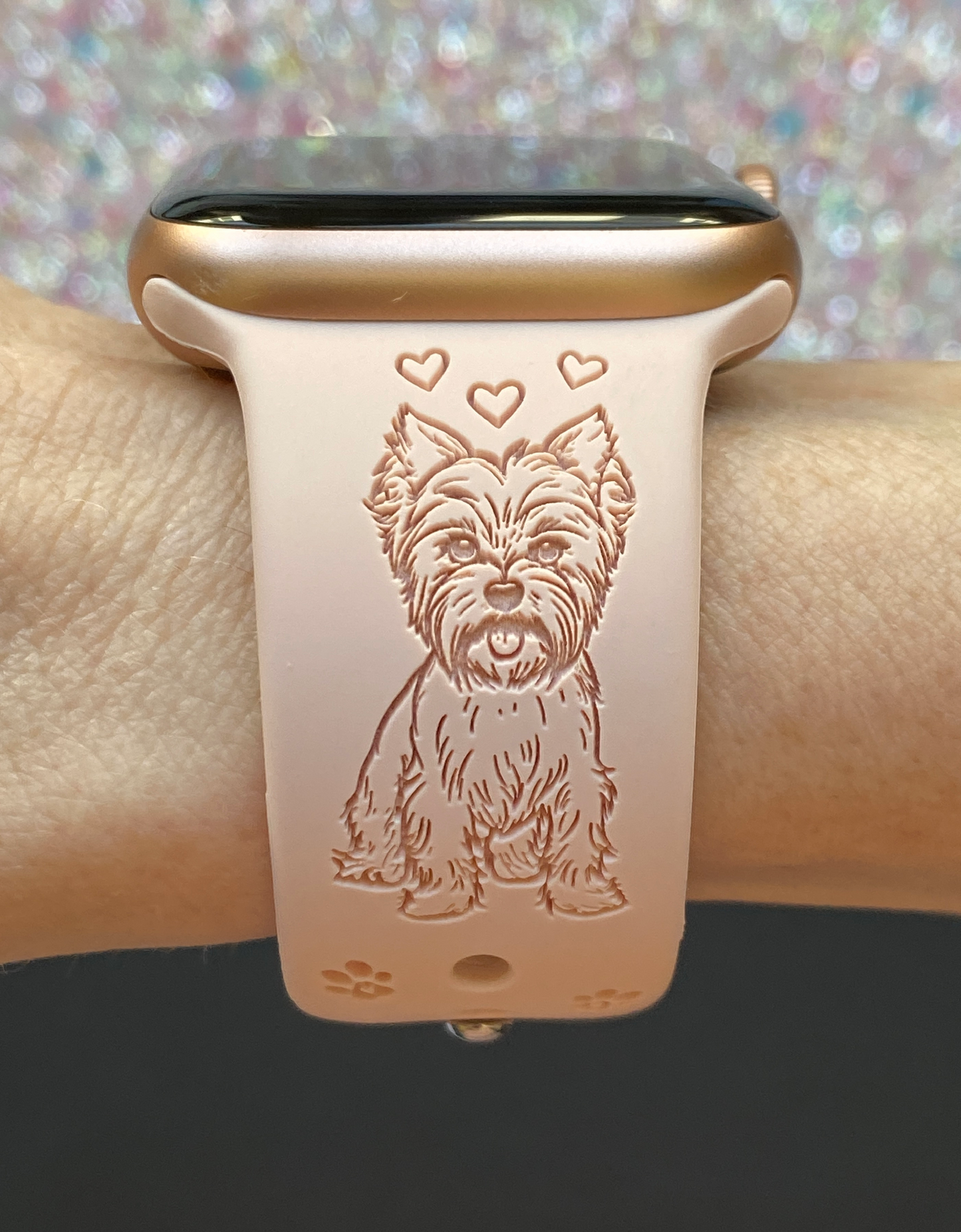 Cute Yorkie Watch Band For Apple Watch