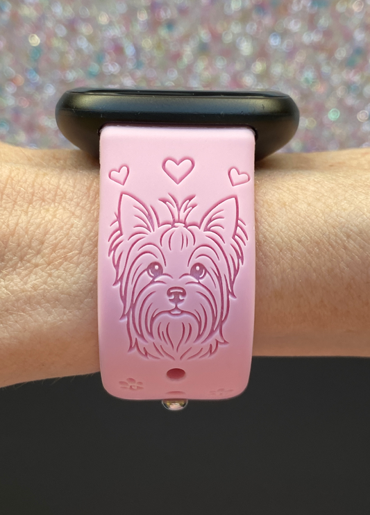 My Yorkie Fitbit Versa 3/Versa 4/Sense/Sense 2 Watch Band