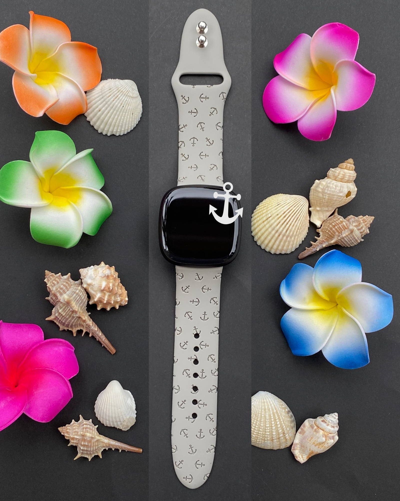 Fitbit versa sales marble band