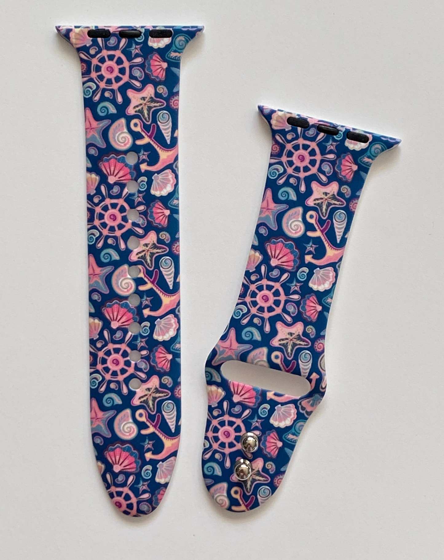 Seashell and Anchors Watch Band For Apple Watch