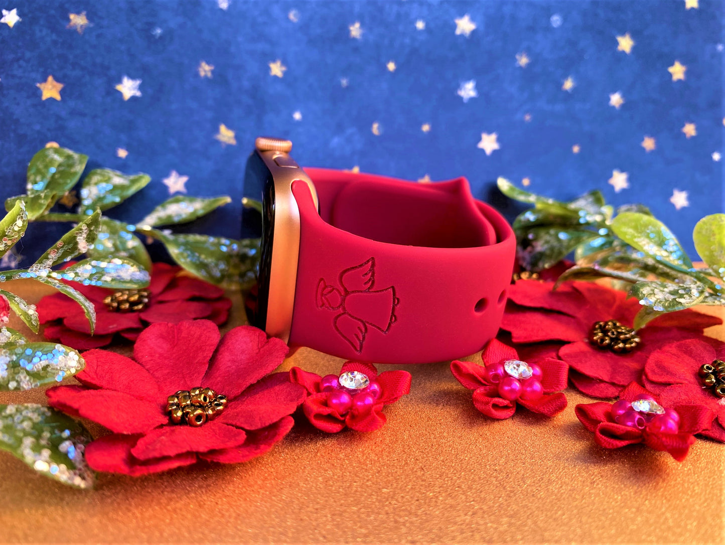 Angel Christmas Watch Band For Apple Watch