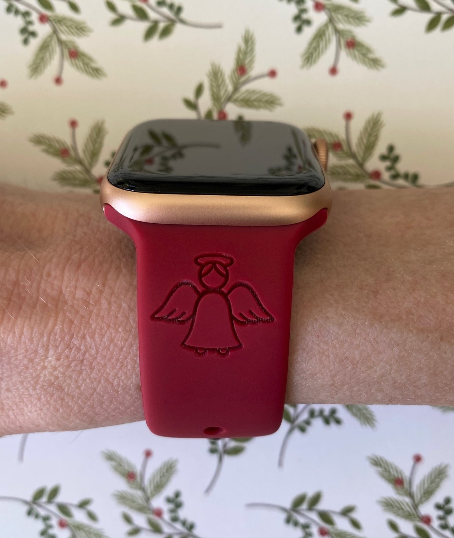 Angel Christmas Watch Band For Apple Watch