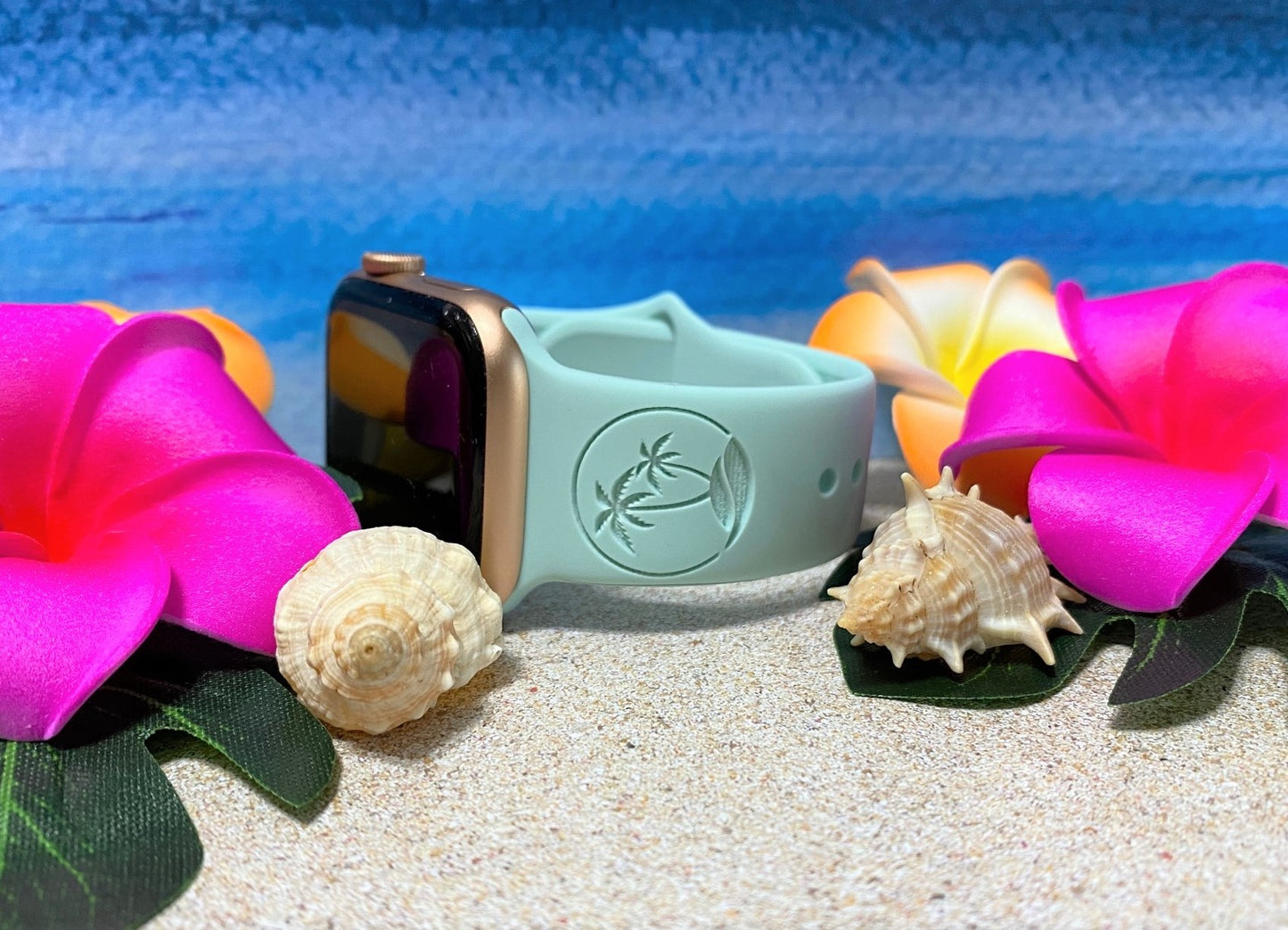 Beach Girl Watch Band For Apple Watch