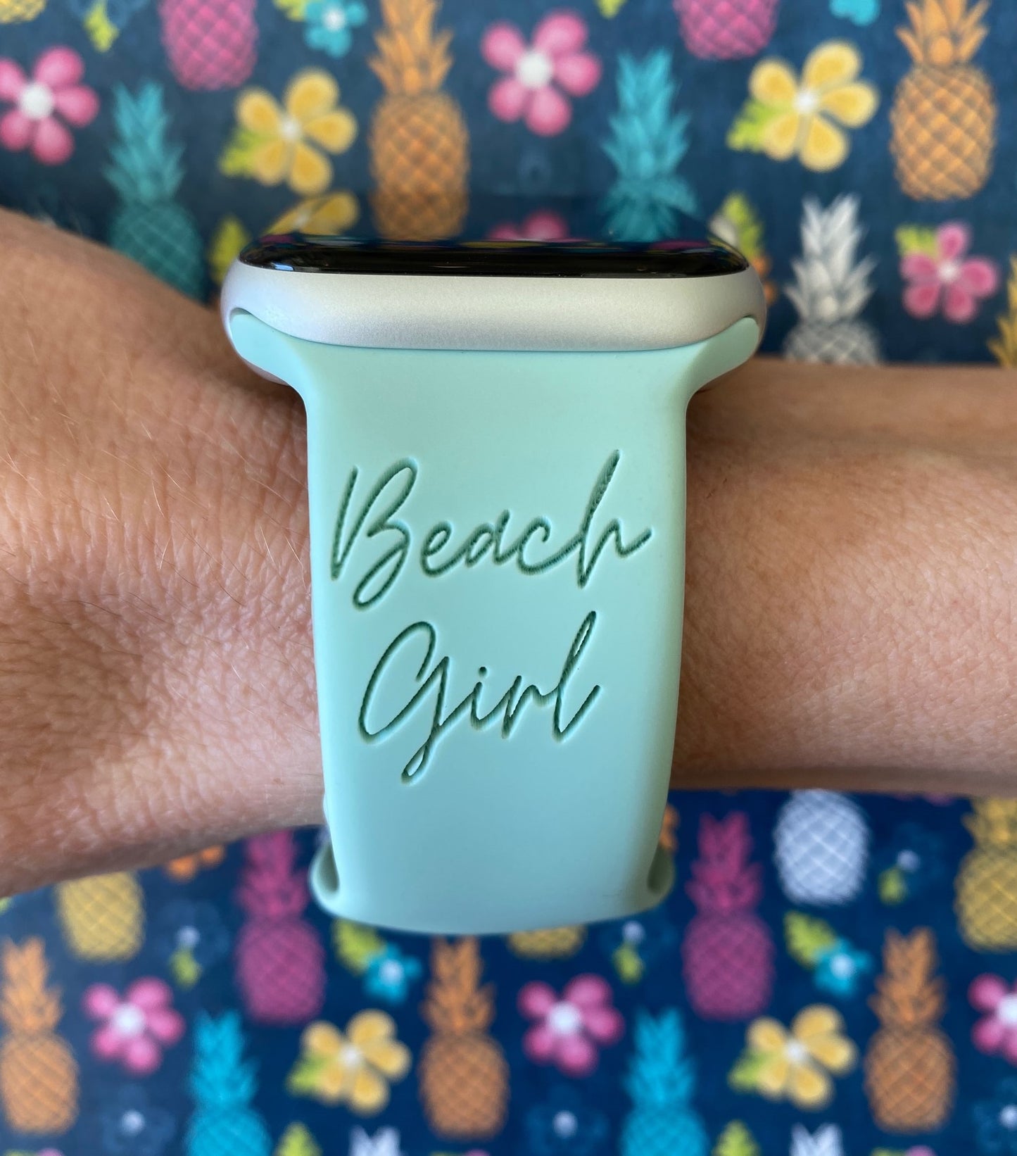 Beach Girl Watch Band For Apple Watch