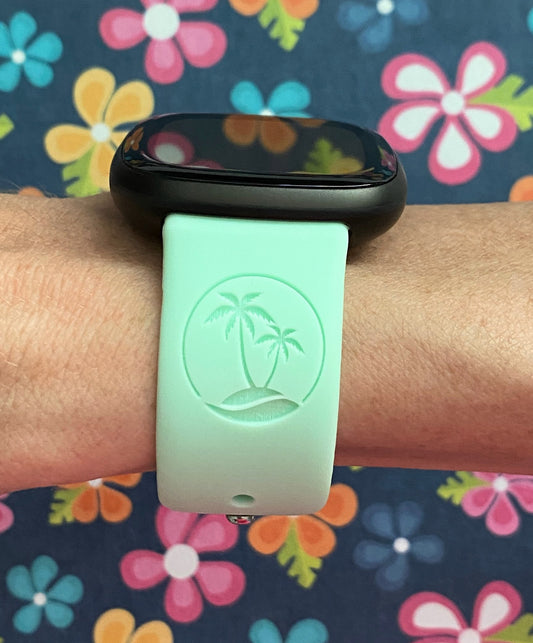 Beach Girl Fitbit Versa 3/Versa 4/Sense/Sense 2 Watch Band