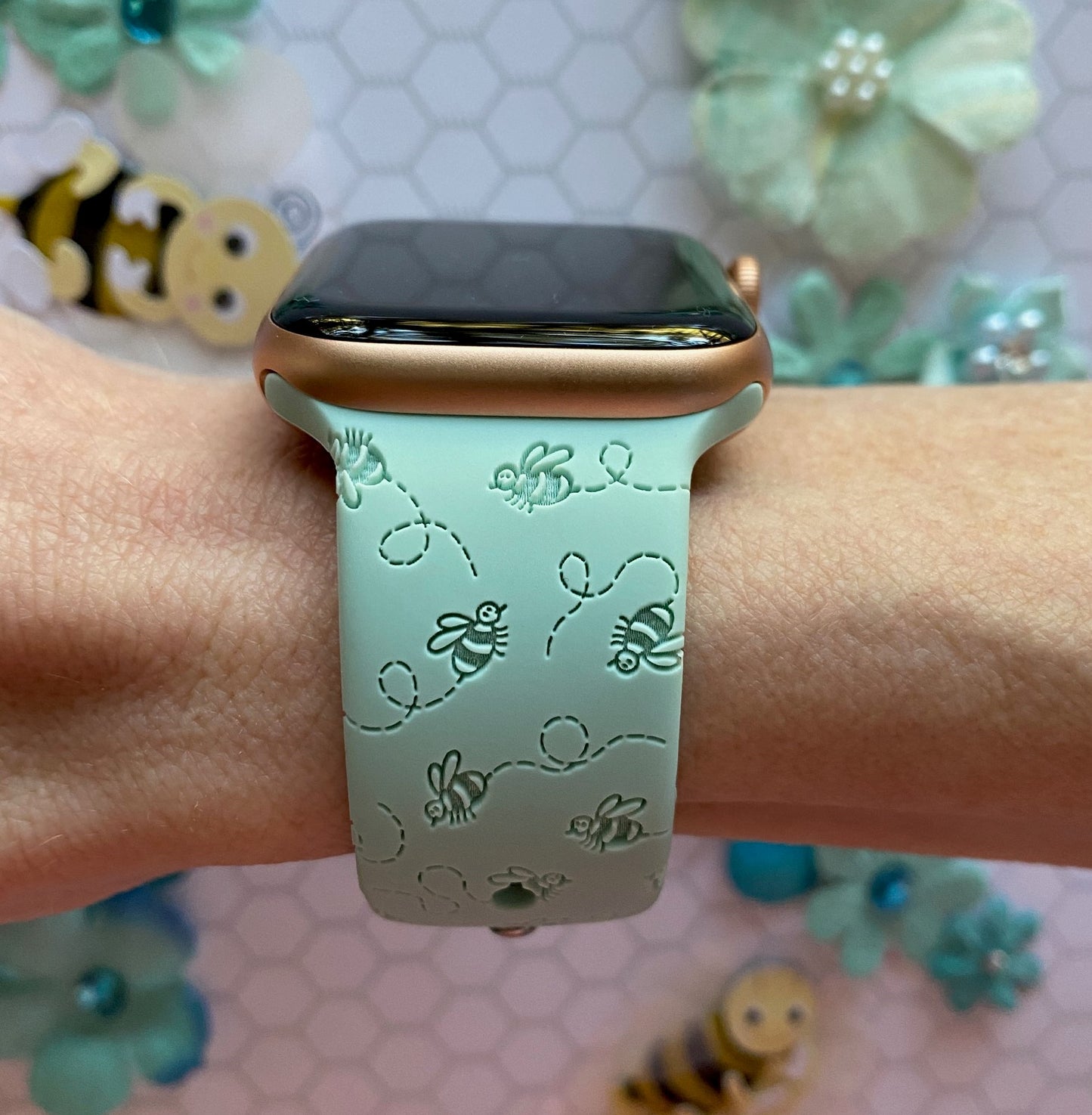 Bees Watch Band For Apple Watch