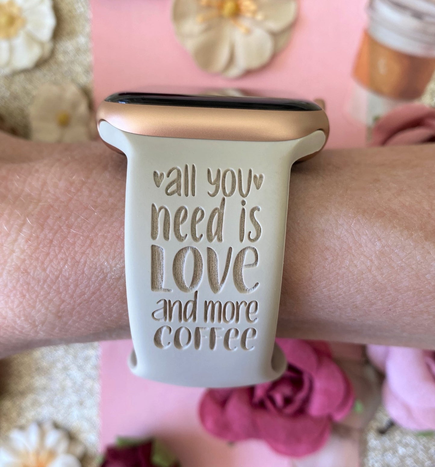 Coffee Love Watch Band For Apple Watch