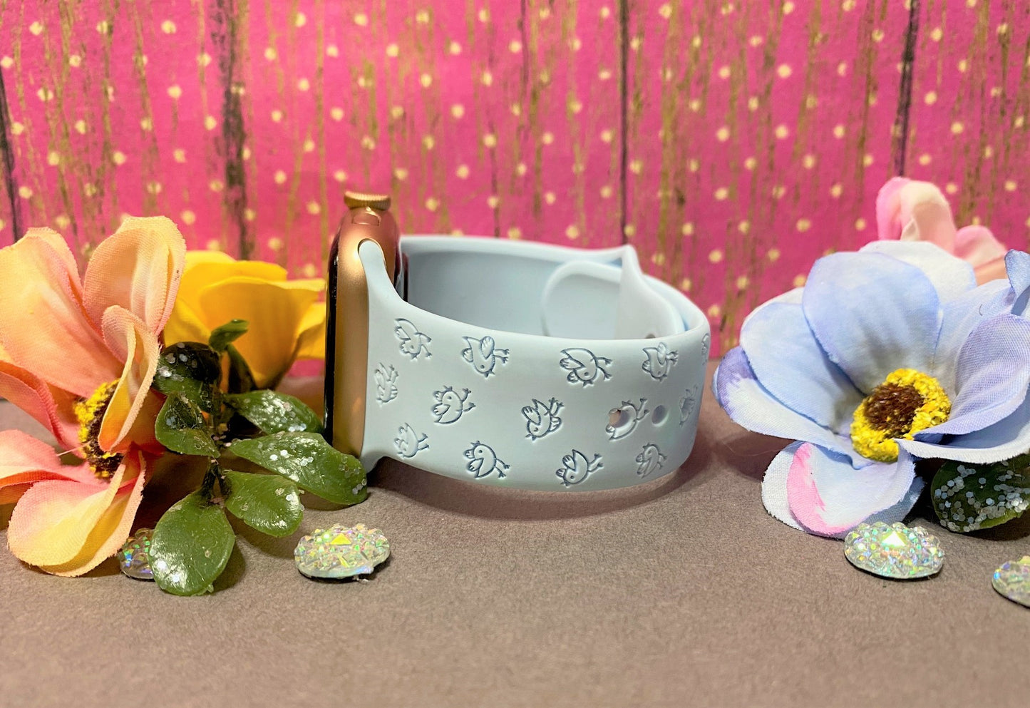 Birds Spring Watch Band For Apple Watch