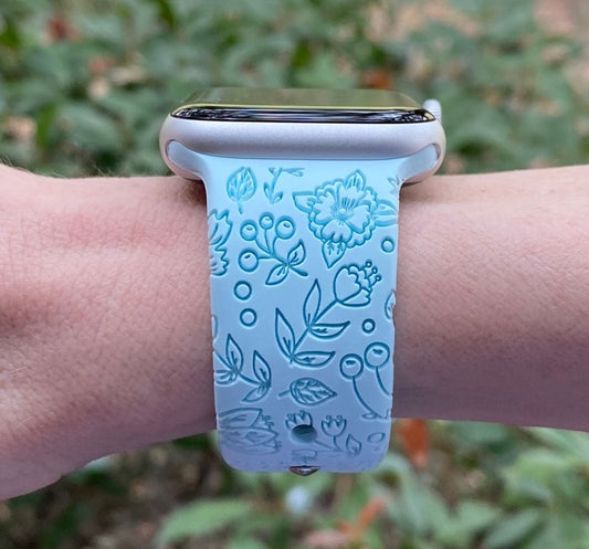 Spring Flower Watch Band For Apple Watch