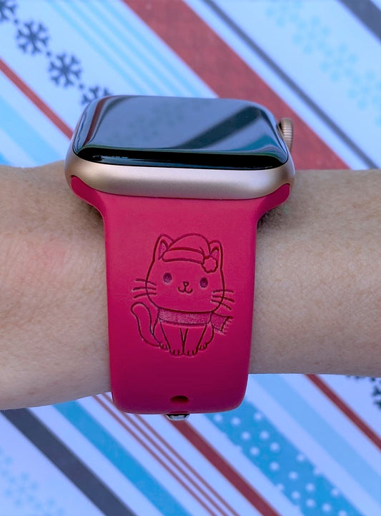 Christmas Cat Watch Band For Apple Watch