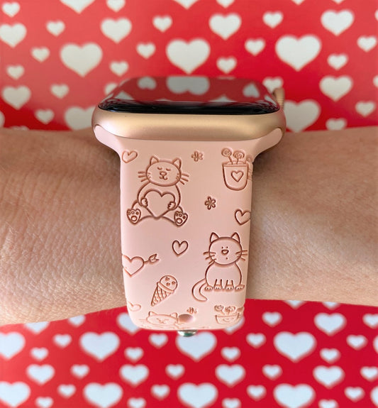 Cat Love Watch Band For Apple Watch
