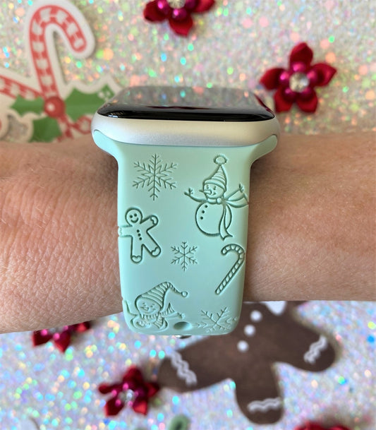 Winter Wonderland Watch Band For Apple Watch