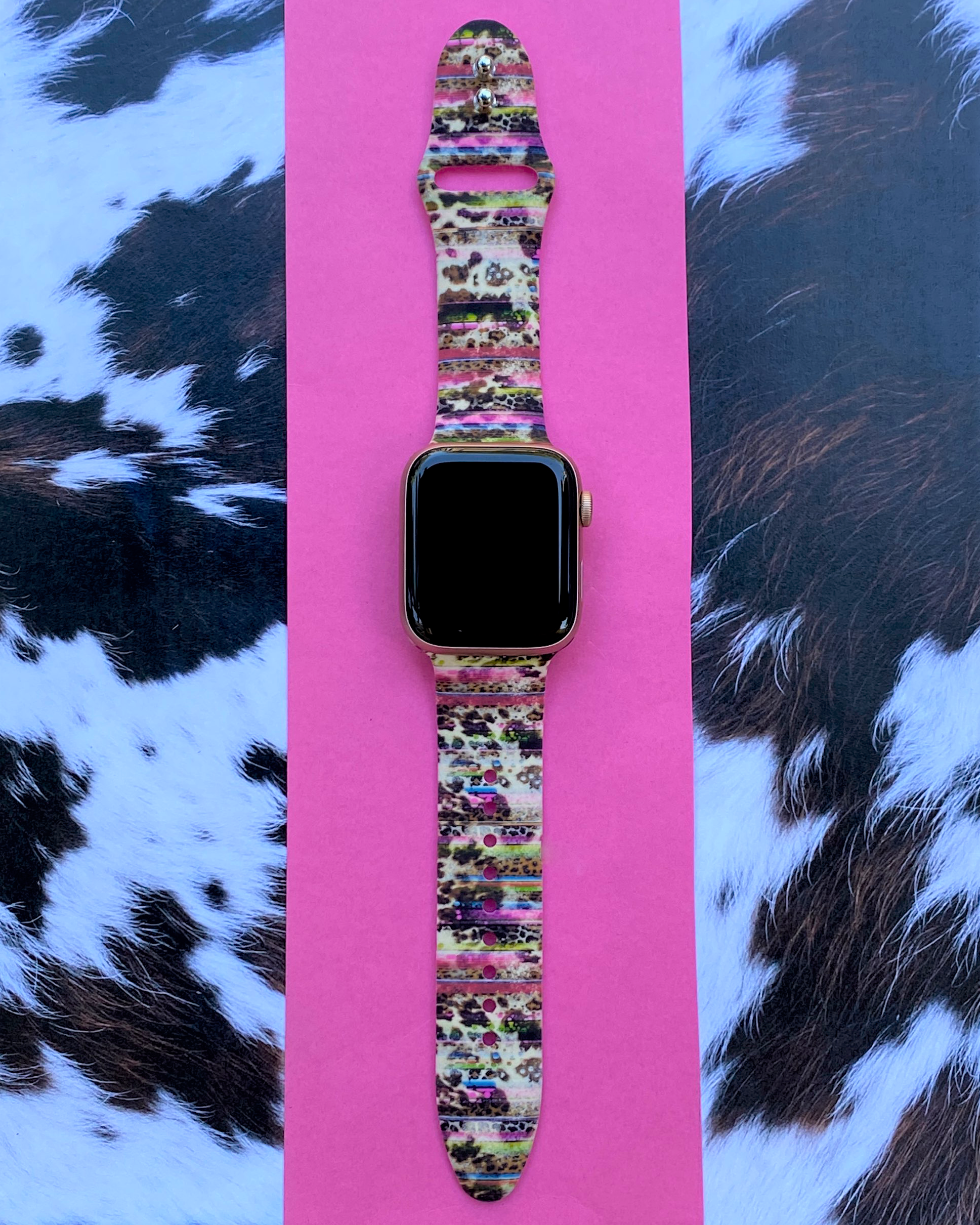 Cowhide apple best sale watch band