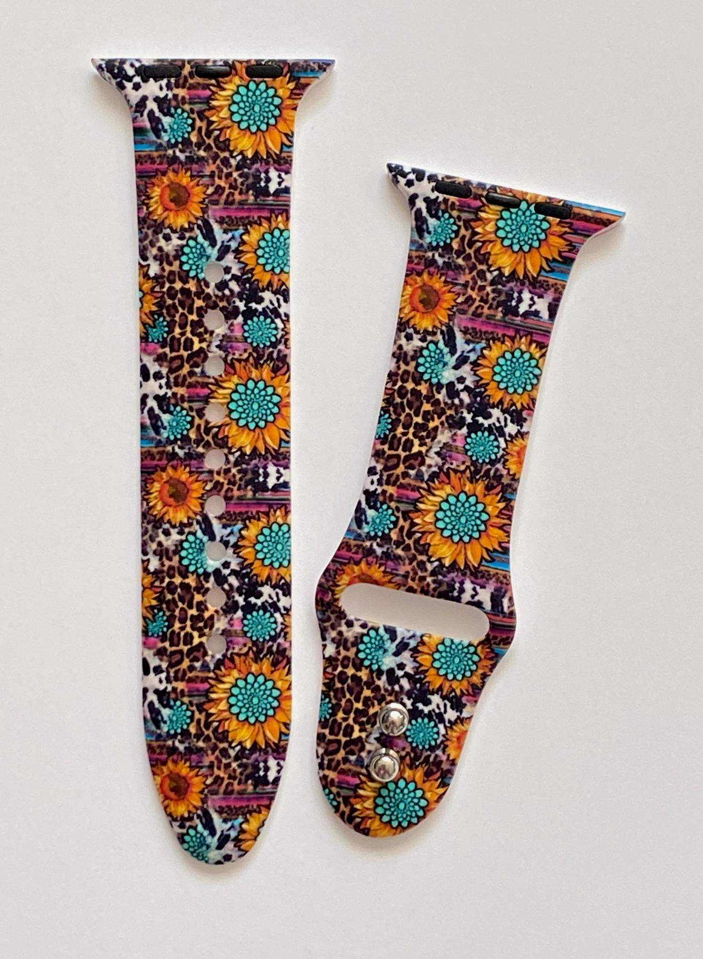 Sunflower Serape Watch Band For Apple Watch