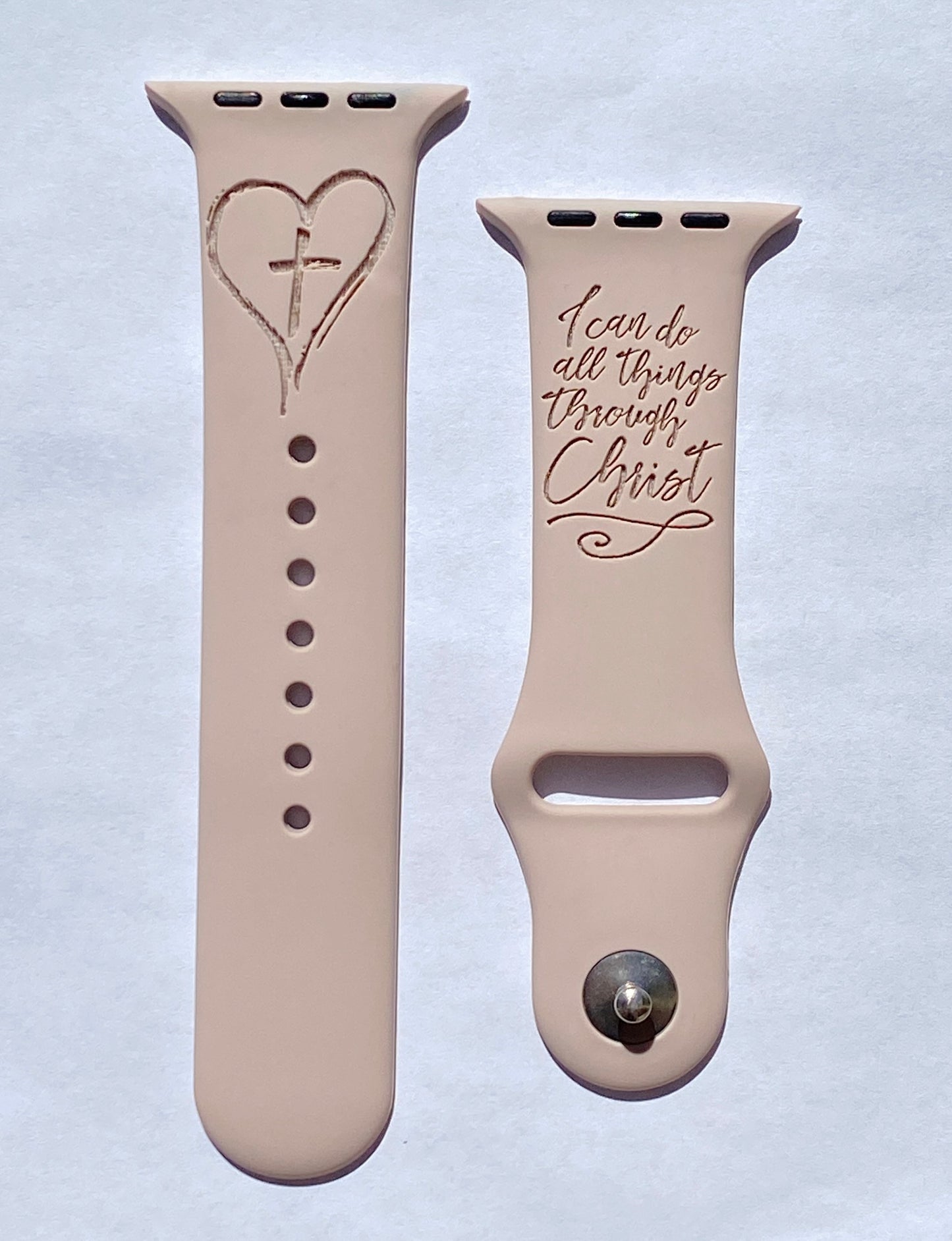 Cross and Verse Apple Watch Band