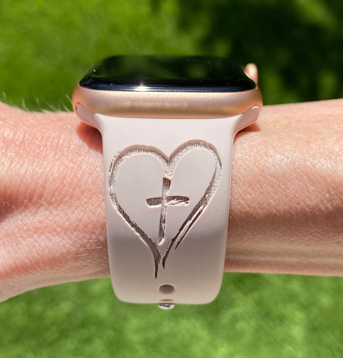Cross and Verse Apple Watch Band