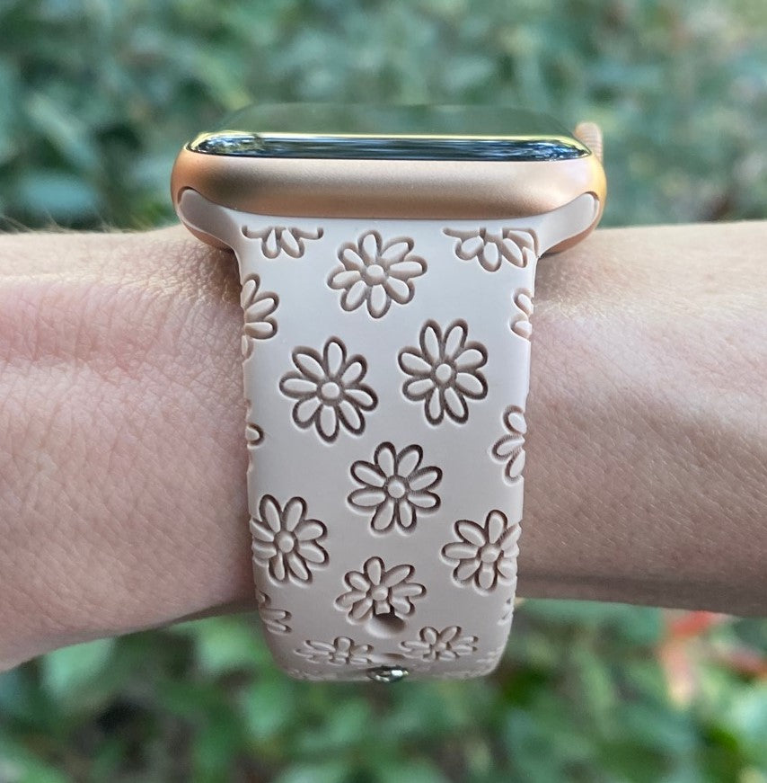 Daisy Flower Watch Band For Apple Watch