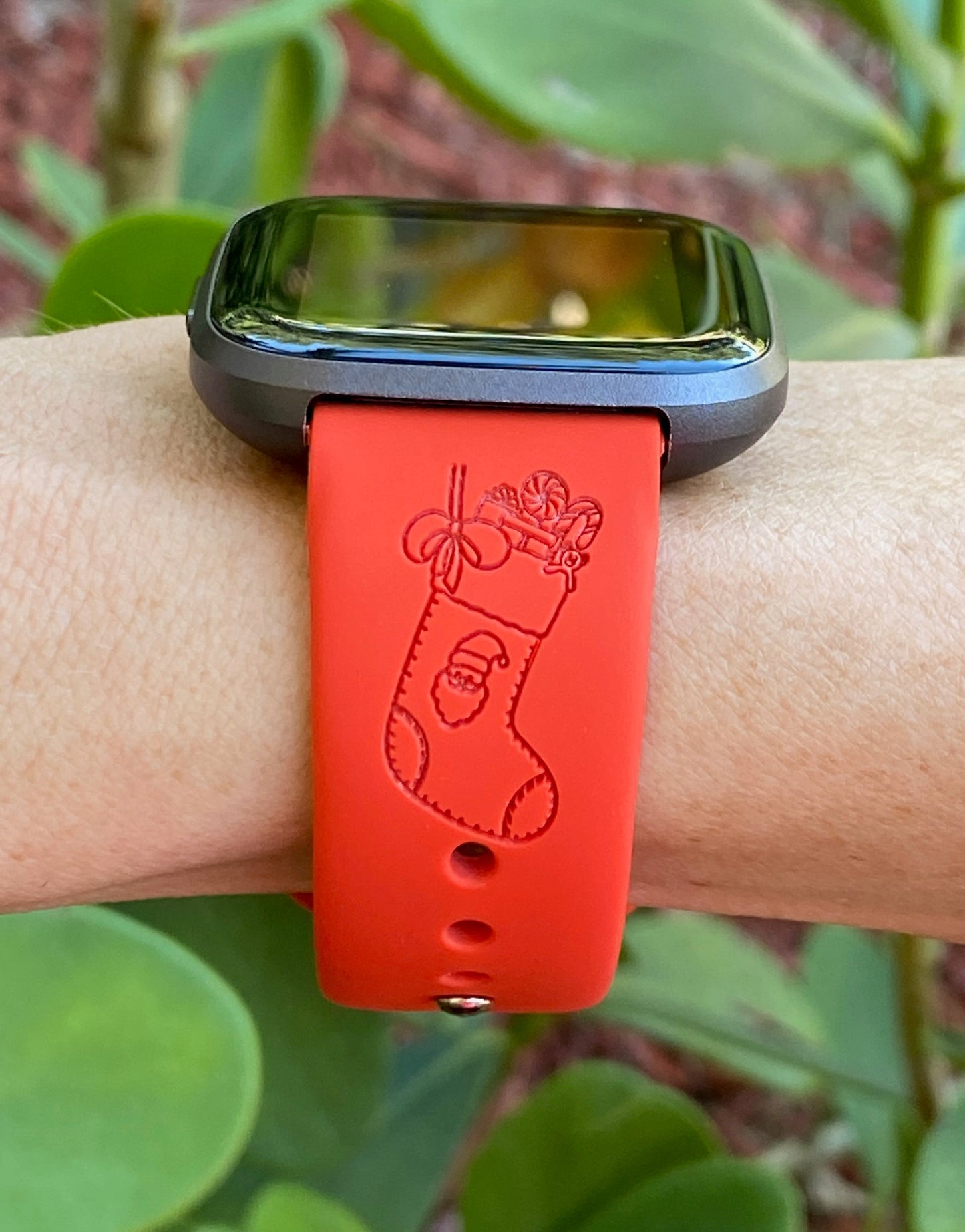 Dear Santa Fitbit Versa 1/2 Watch Band