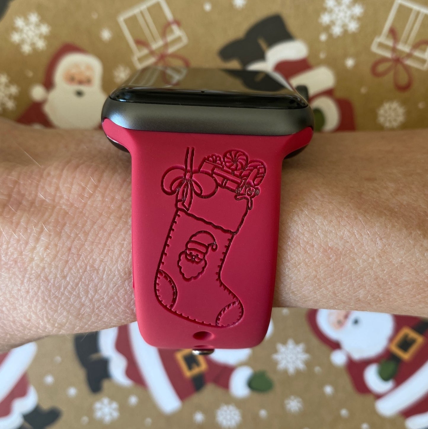 Dear Santa Christmas Watch Band For Apple Watch