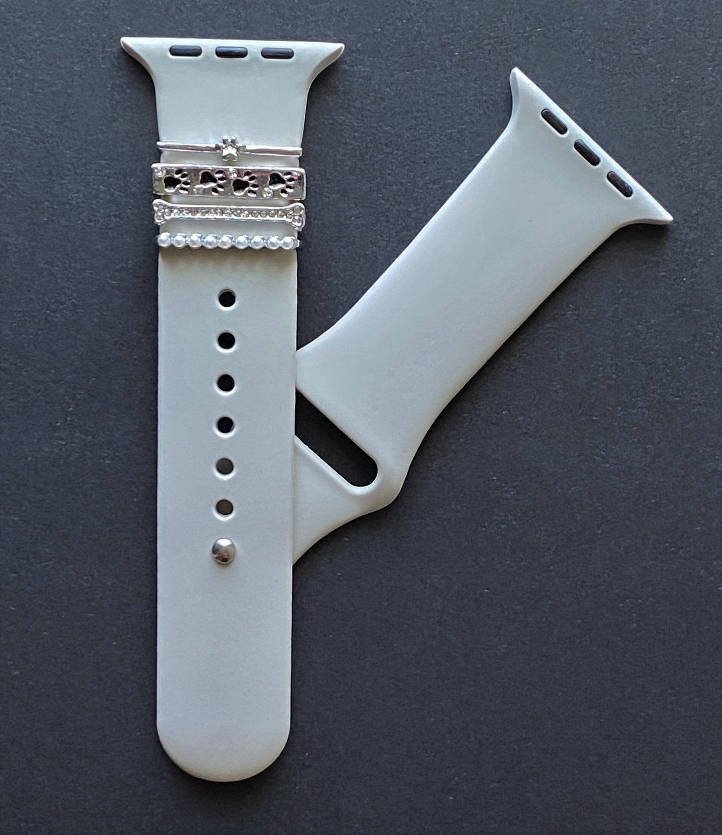 Silver Dog Lover Stackable Watch Charm