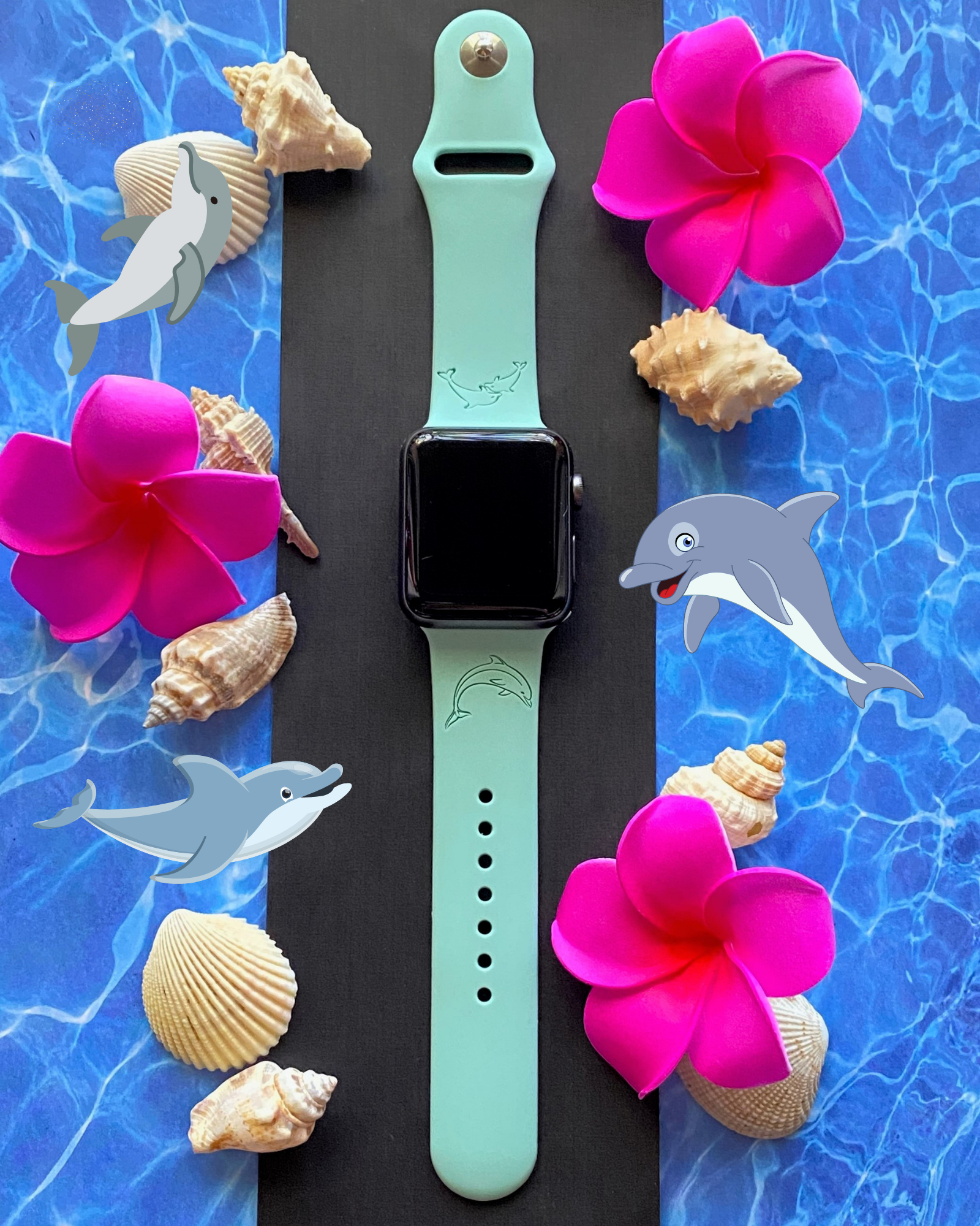 Fancy Bands Solid Color Silicone Apple Watch Band