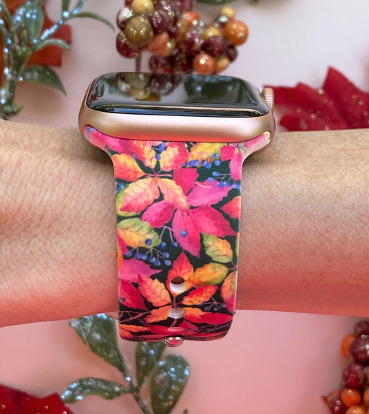 Fall Leaves Watch Band For Apple Watch