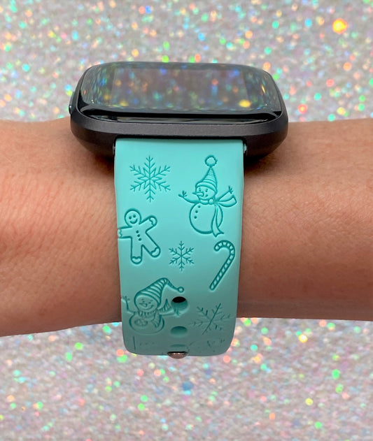 Winter Wonderland Fitbit Versa 1/2 Watch Band