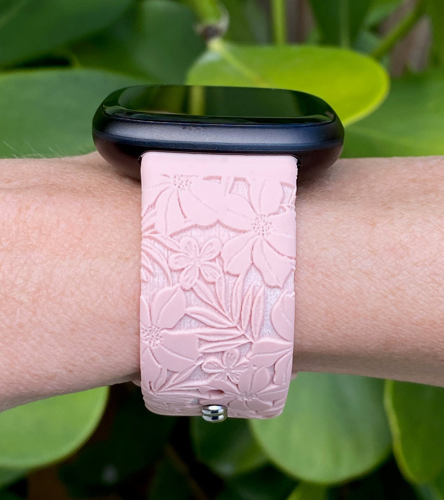 Hibiscus Fitbit Versa 3/Versa 4/Sense/Sense 2 Watch Band
