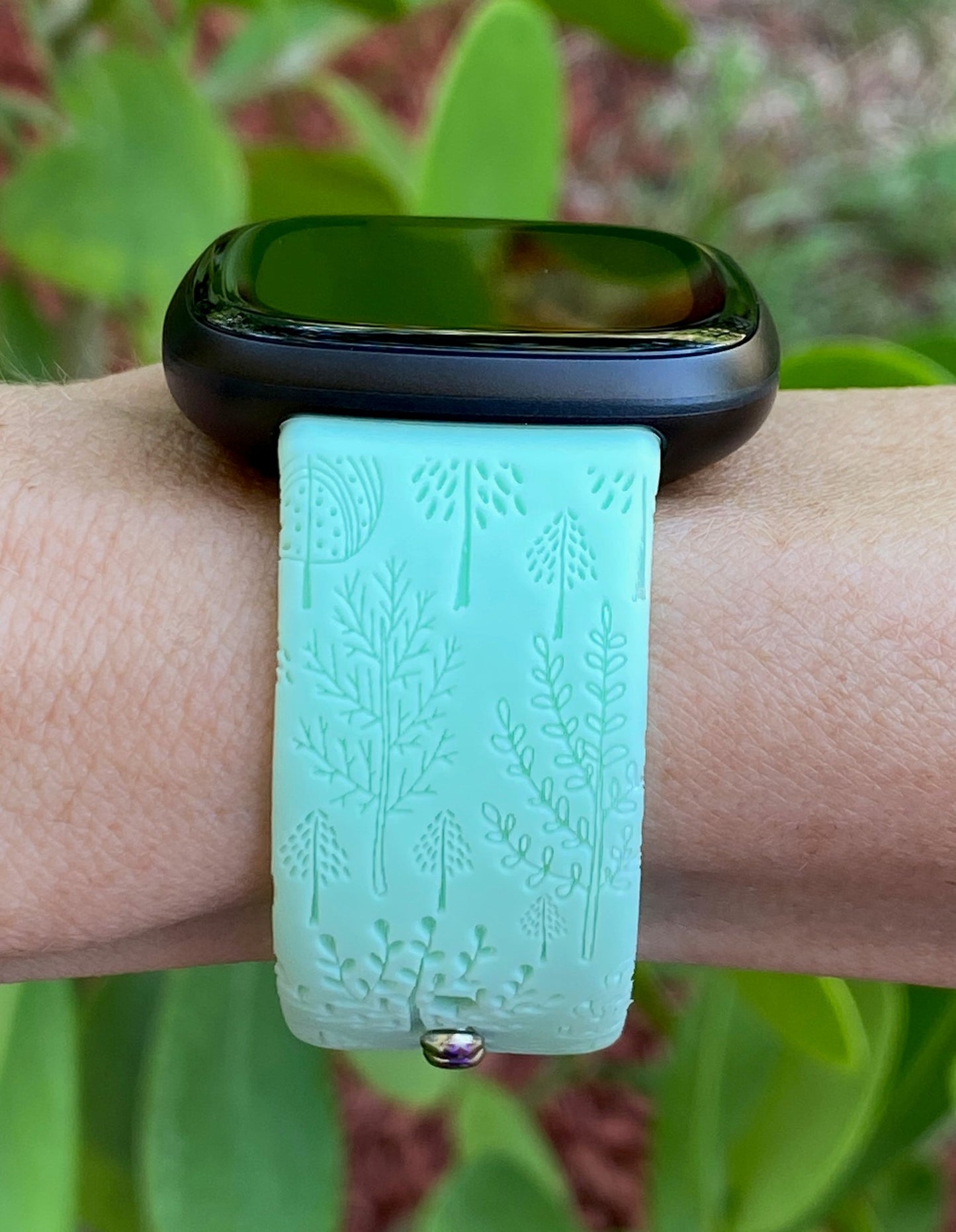 Trees Fitbit Versa 3/Versa 4/Sense/Sense 2 Watch Band