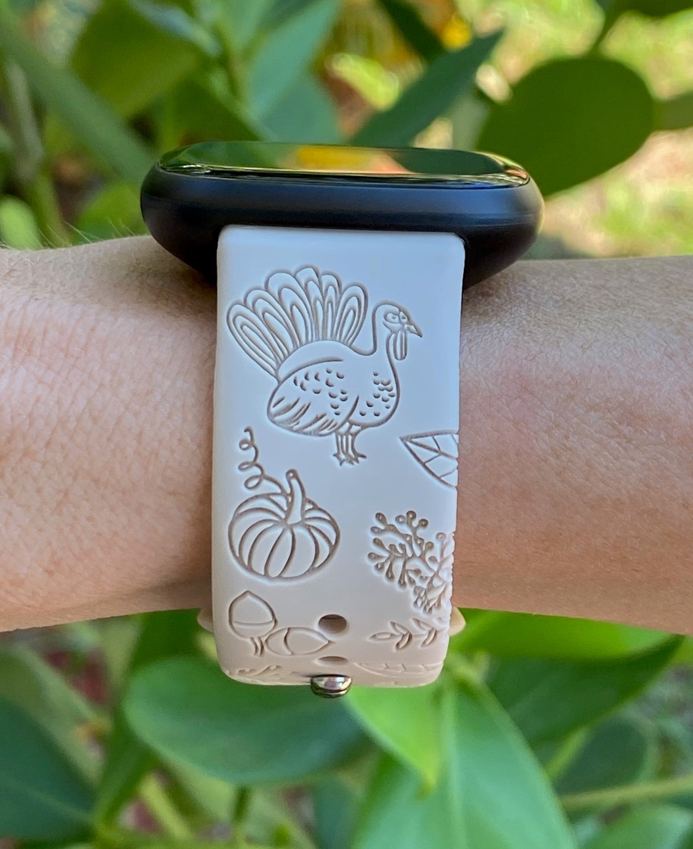 Thanksgiving Turkey Fitbit Versa 3/Versa 4/Sense/Sense 2 Watch Band