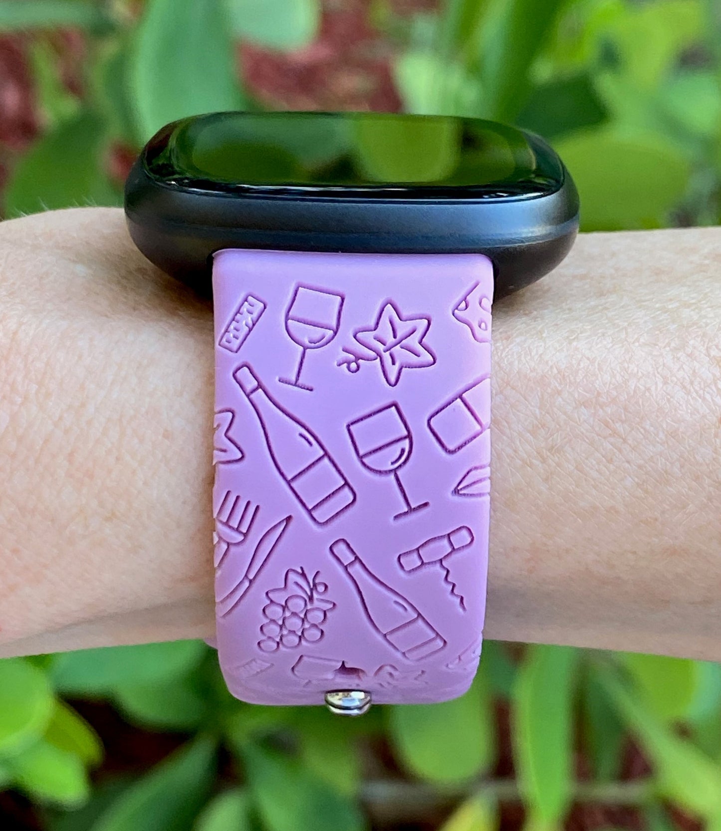 Wine Fitbit Versa 3/Versa 4/Sense/Sense 2 Watch Band