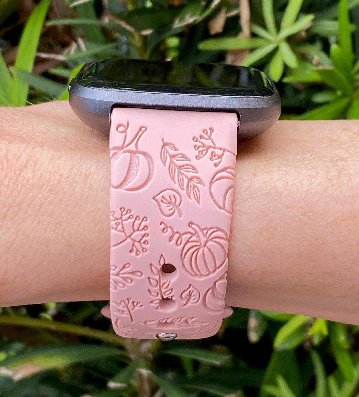 Autumn Pumpkin Fitbit Versa 1/2 Watch Band