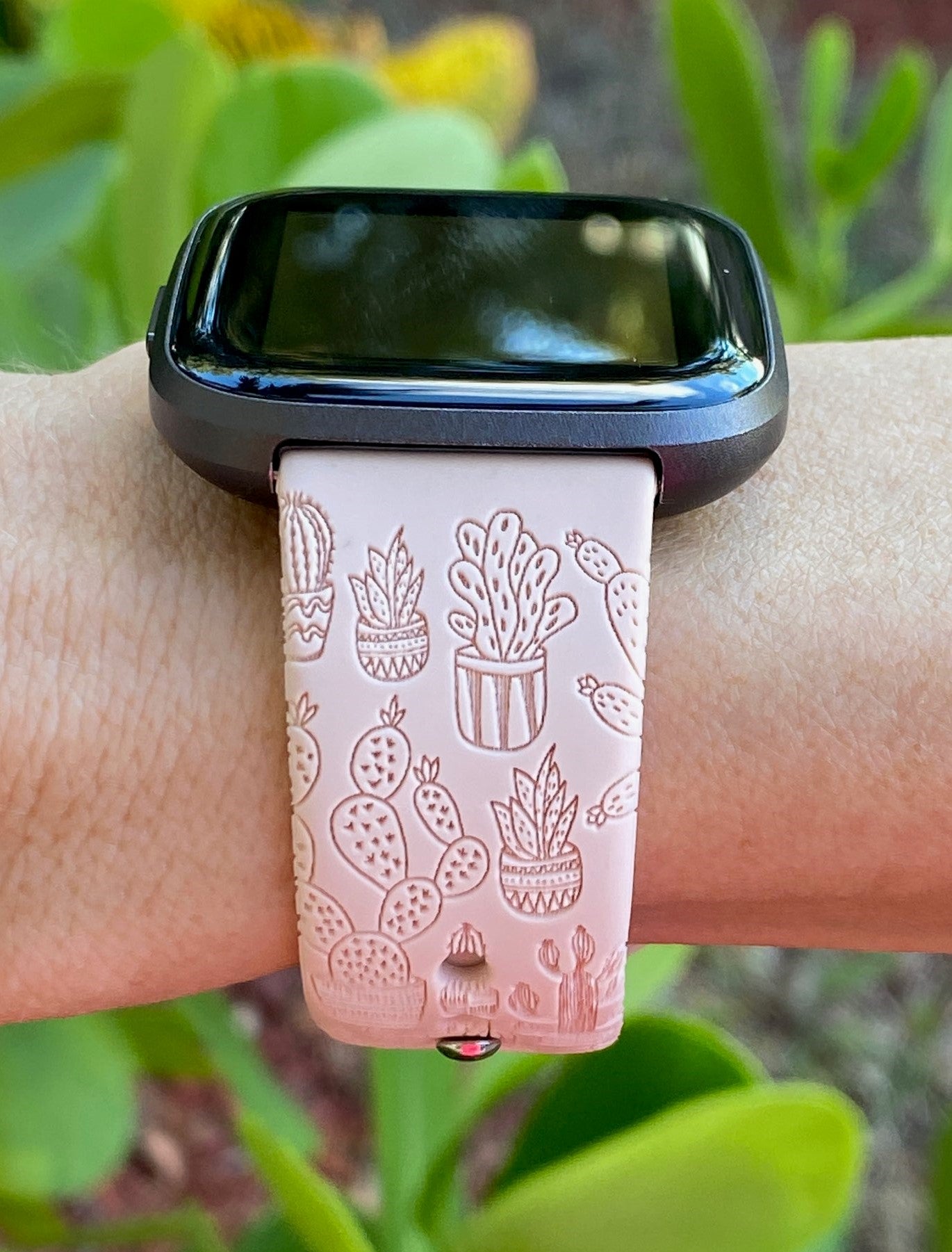 Cactus Succulents Fitbit Versa 1/2 Watch Band