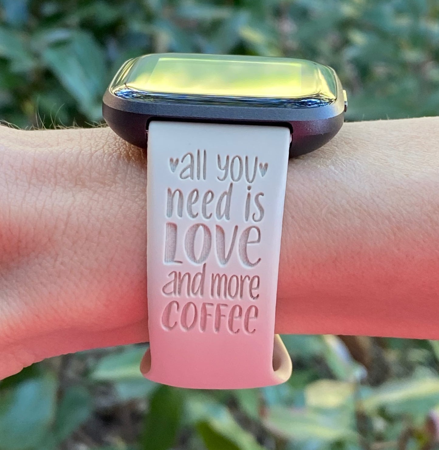 Coffee Lover Fitbit Versa 1/2 Watch Band