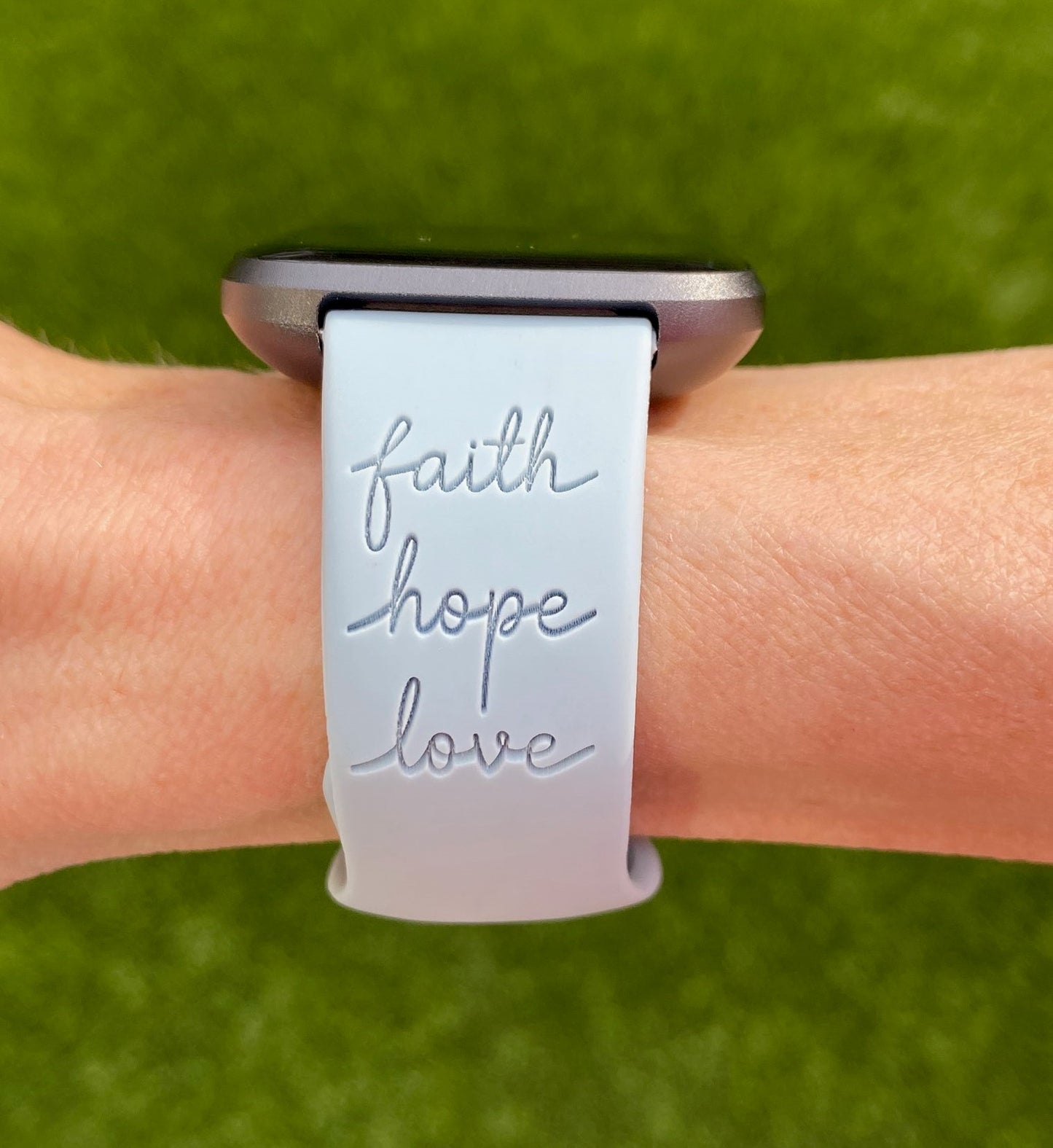 Faith Hope Love Fitbit Versa 1/2 Watch Band