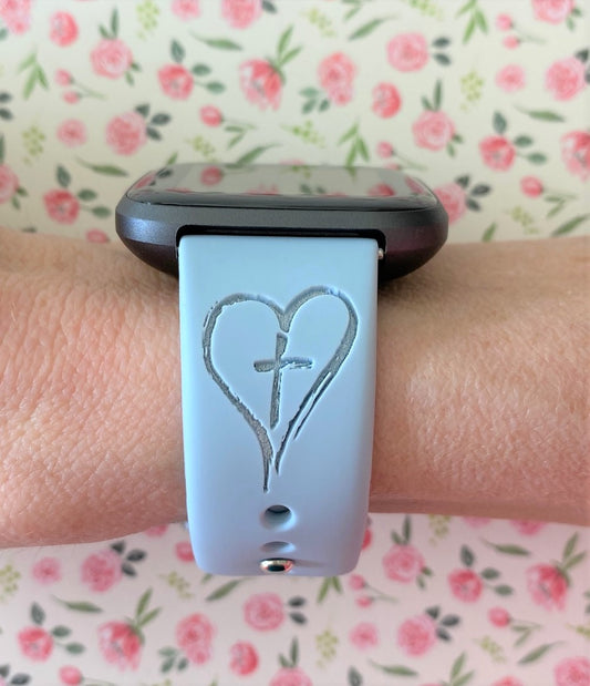 Faith Hope Love Fitbit Versa 1/2 Watch Band