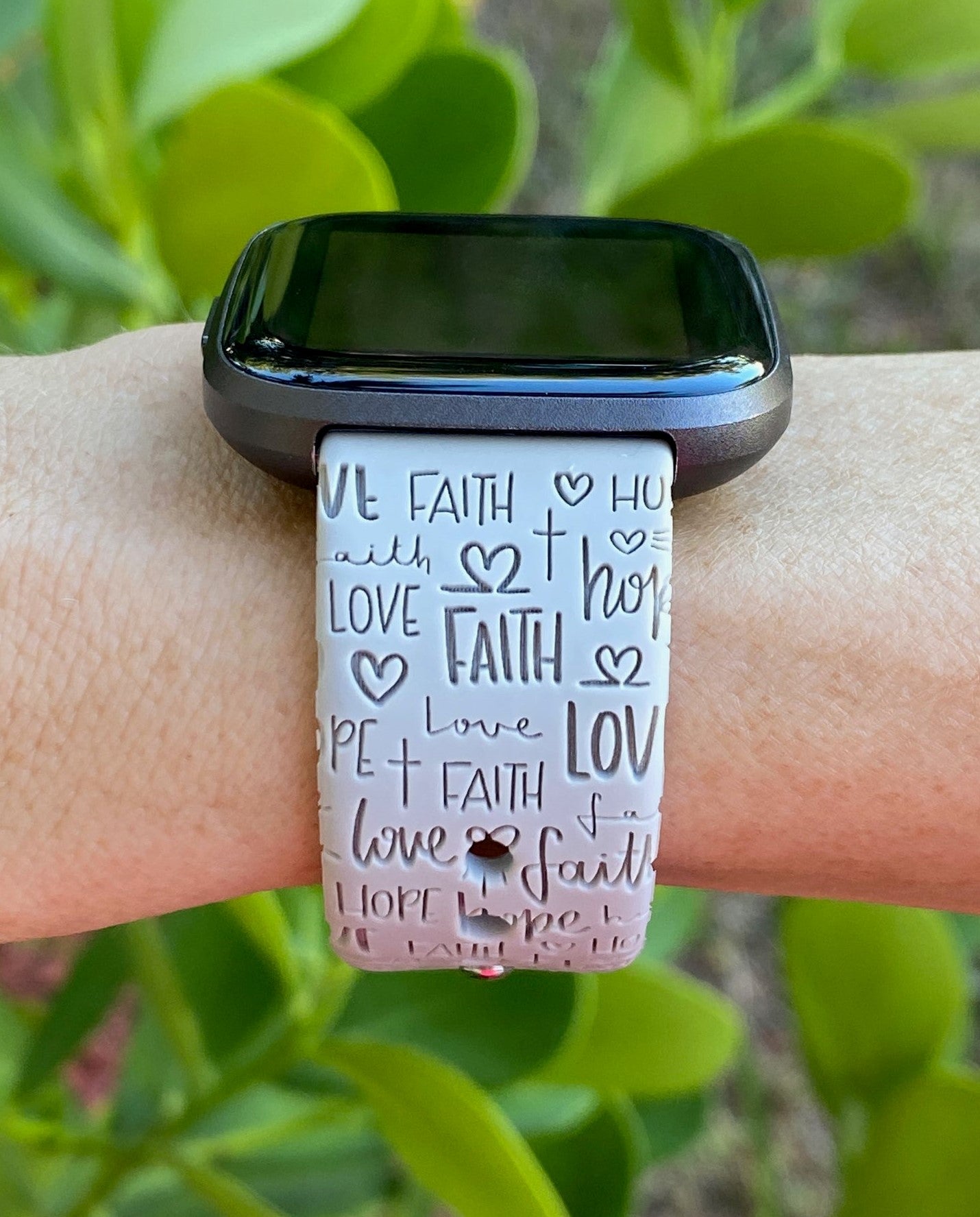 Faith Fitbit Versa 1/2 Watch Band