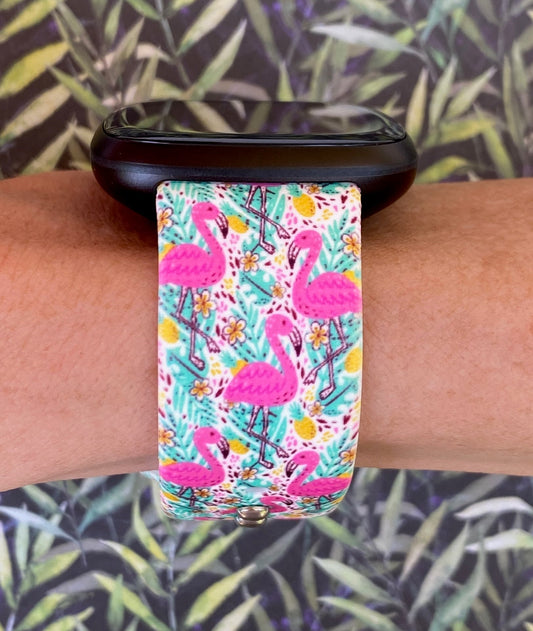 Flamingo Fitbit Versa 1/2 Watch Band